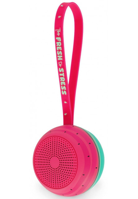 Vodeodolný bezdrôtový reproduktor Legami Singing In The Summer - Water Resistant Wireless Speak - Watermelon