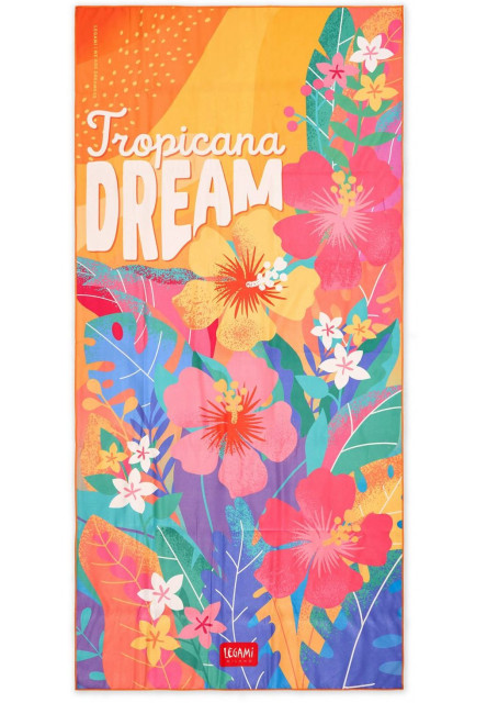 Plážová osuška Legami Beach Towel - Tropicana Dream