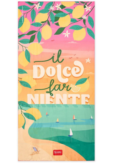 Plážová osuška Legami Beach Towel - Dolce Far Niente
