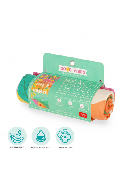 Plážová osuška Legami Beach Towel - Dolce Far Niente