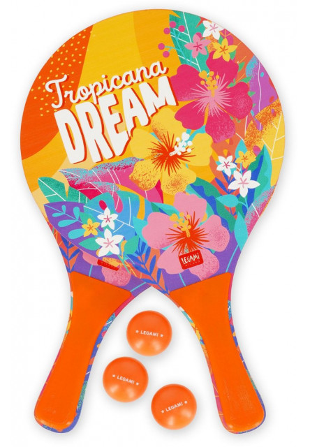 Sada na plážový tenis Legami Beach Rackets - Tropicana Dream