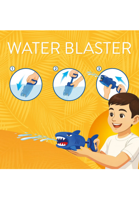 Vodná pištoľ Legami Water Blaster - Shark