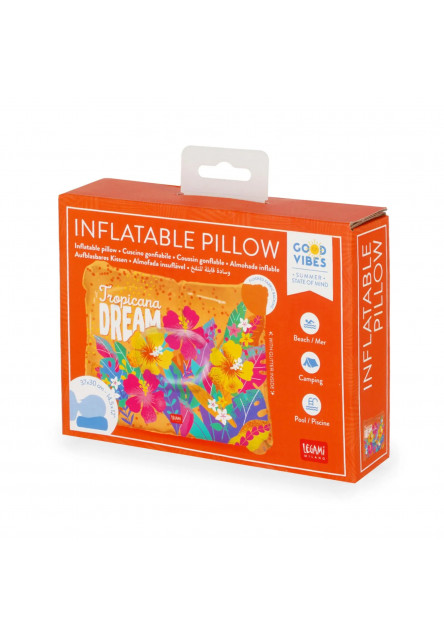 Nafukovací vankúš Legami Inflatable Pillow - Tropicana Dream