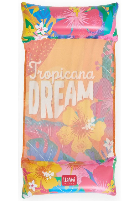 Nafukovacie sieťové ležadlo Legami Inflatable Hammock - Tropicana Dream