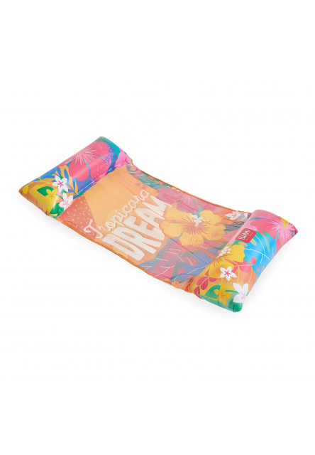 Nafukovacie sieťové ležadlo Legami Inflatable Hammock - Tropicana Dream