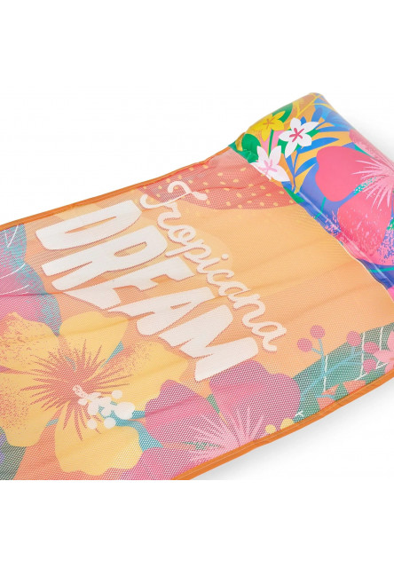 Nafukovacie sieťové ležadlo Legami Inflatable Hammock - Tropicana Dream