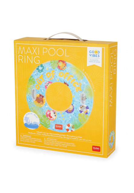 Nafukovacie koleso Legami Maxi Pool Ring - Inflatable Maxi Pool Ring - Out Of Office