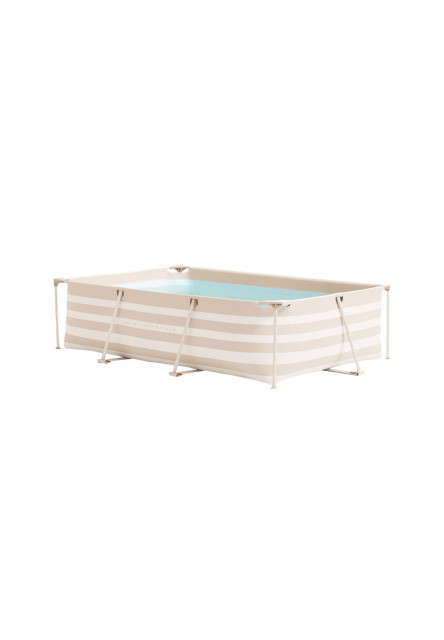 Bazén s konštrukciou Essence Luxe Sand White Stripe 300x200x75