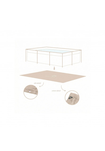 Podložka pod bazén Essence Sand 260x160