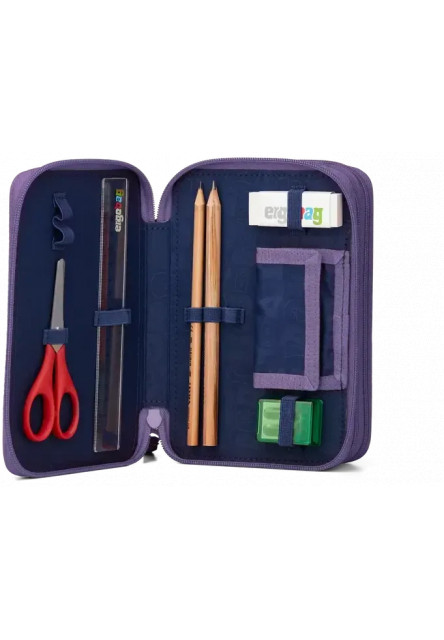 Školský peračník Ergobag Maxi Pencil Case - PonyBearadise