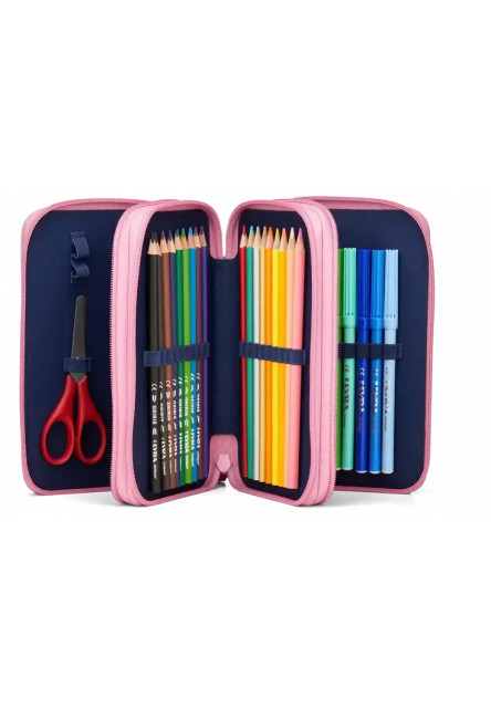 Školský peračník Ergobag Maxi Pencil Case - Magic CloudBear