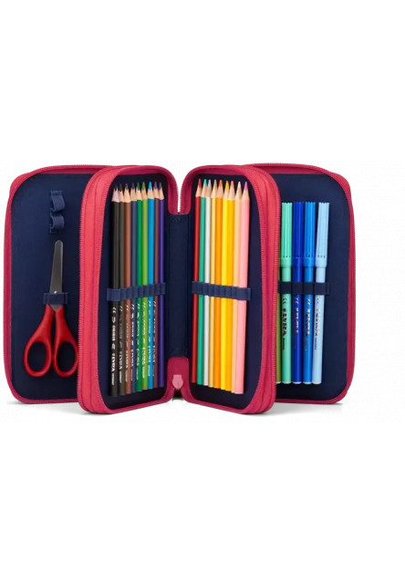 Školský peračník Ergobag Maxi Pencil Case - Bearicorn