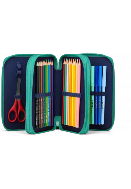 Školský peračník Ergobag Maxi Pencil Case - HorsedreamBear
