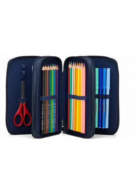 Školský peračník Ergobag Maxi Pencil Case - FireBear Dragon