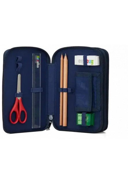 Školský peračník Ergobag Maxi Pencil Case - AtmosBear