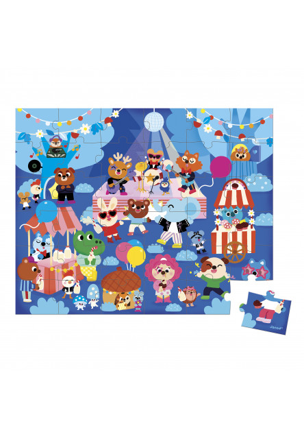 Puzzle v kufríku Party Time 36 ks