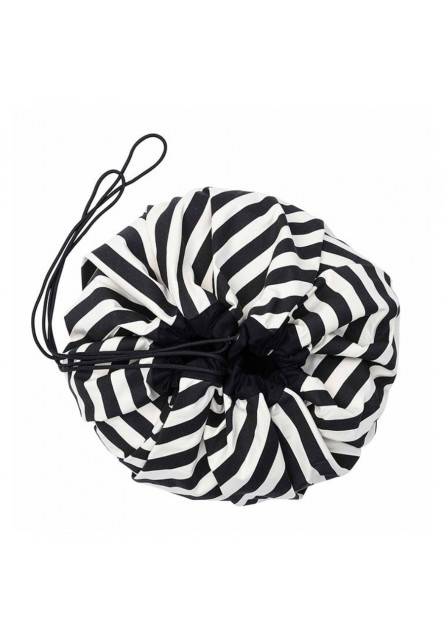 Noomad original Hracia deka a Vak na hračky Stripes Black