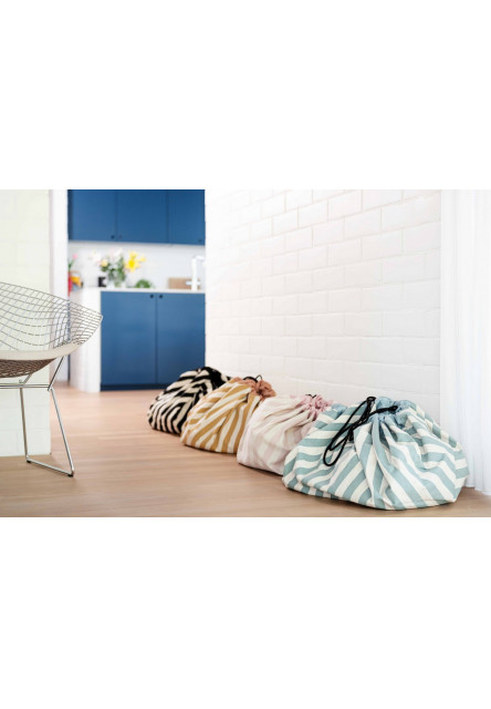 Noomad original Hracia deka a Vak na hračky Stripes Brown