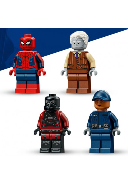 Spider-Man a naháňačka väzenského transportéru
