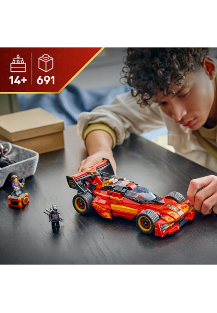 Kaiovo červené superauto: 15 rokov NINJAGO