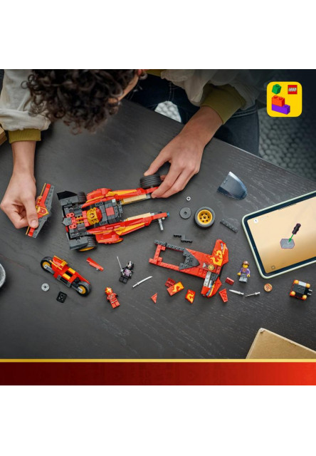 Kaiovo červené superauto: 15 rokov NINJAGO