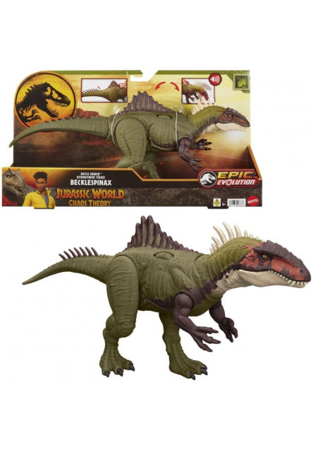 Jurassic Worl bojovný BECKLESPINAX so zvukmi 
