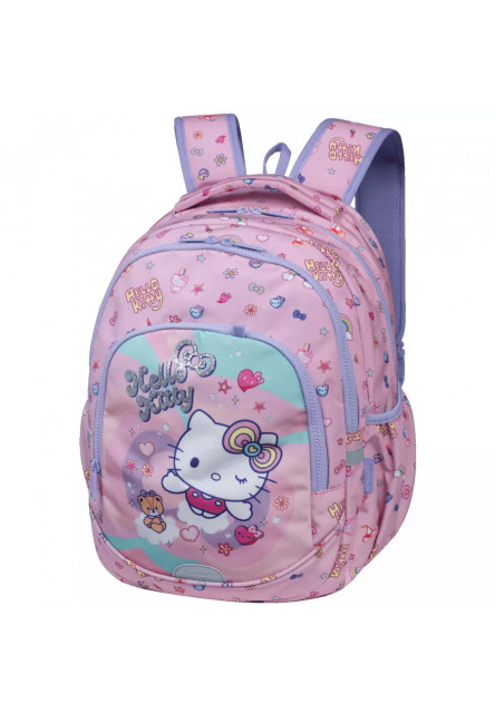 Školská taška Prime PRO 41 cm Hello Kitty Pastel Pink