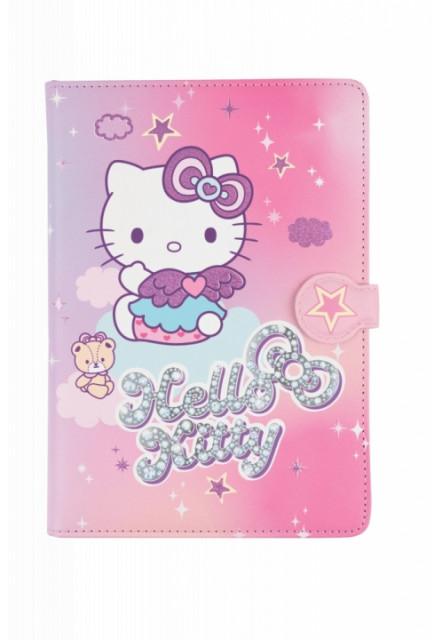 Zápisník so zapínaním na magnet Angel Hello Kitty Pastel Pink