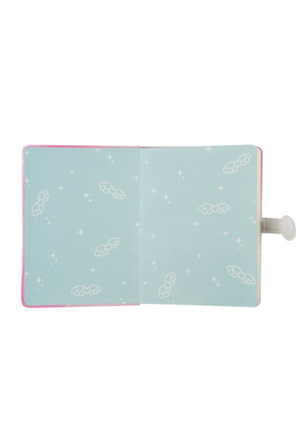 Zápisník so zapínaním na magnet Angel Hello Kitty Pastel Pink