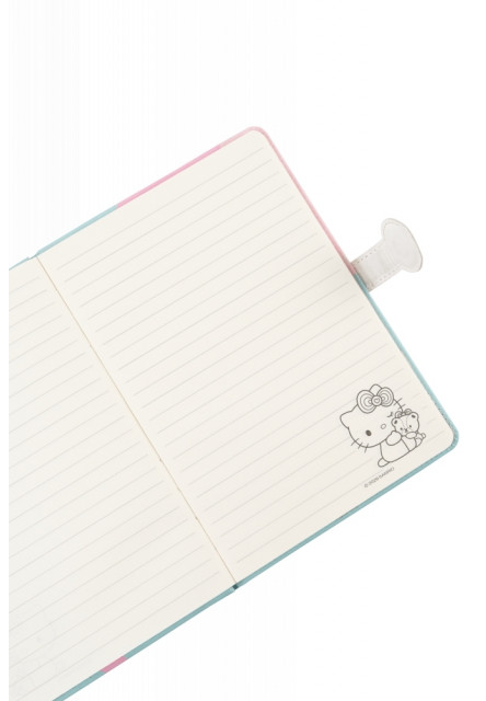 Zápisník so zapínaním na magnet Heart Hello Kitty Pastel Pink
