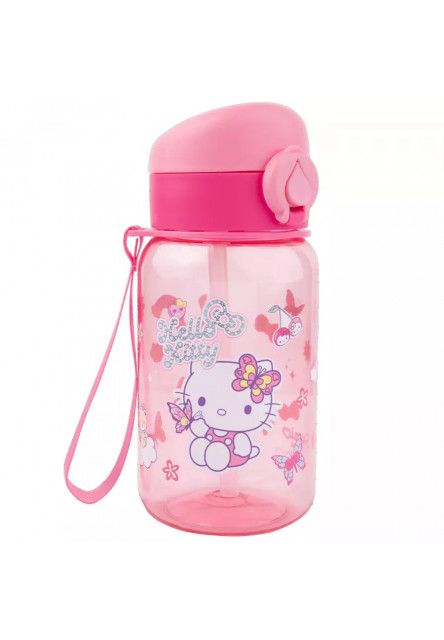 Fľaša na pitie ružová Hugo 500 ml Hello Kitty Pastel Pink