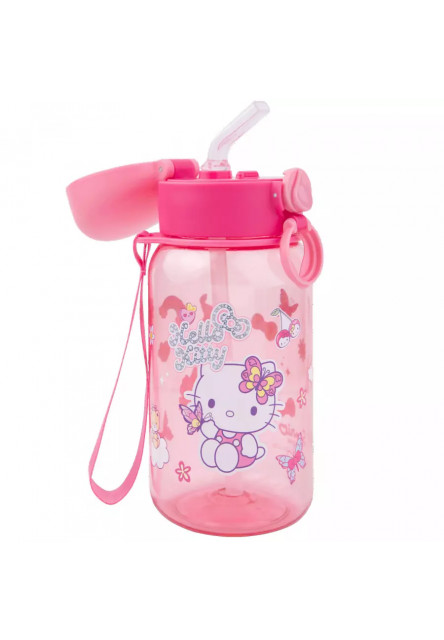 Fľaša na pitie ružová Hugo 500 ml Hello Kitty Pastel Pink