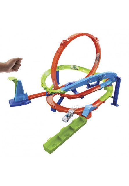 Hot Wheels extrémna hyper slučka 