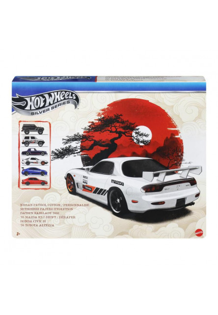 Hot Wheels ANGLIČÁK SILVER SERIES STREETS OF JAPAN ASST