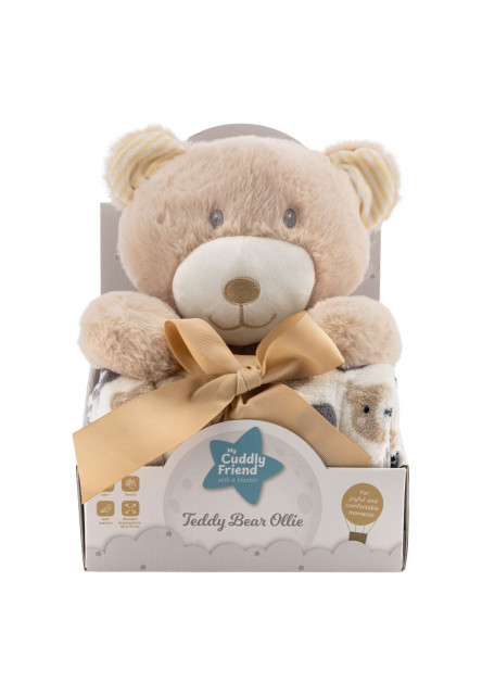 Free2Play Plyšová hračka s dekou Bear Ollie
