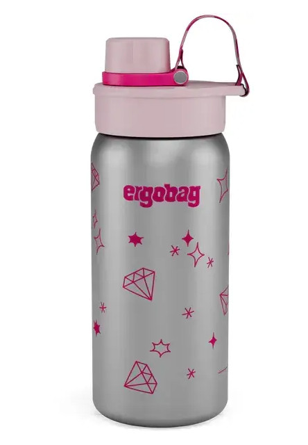 Nerezová fľaša Ergobag Stainless Steel Bottle - Glittery