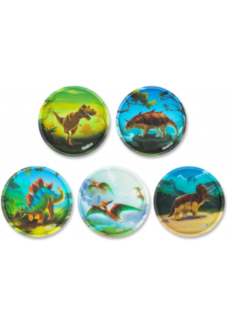 Sada ozdôb na batoh Ergobag Kletties Set - Dinosaurs