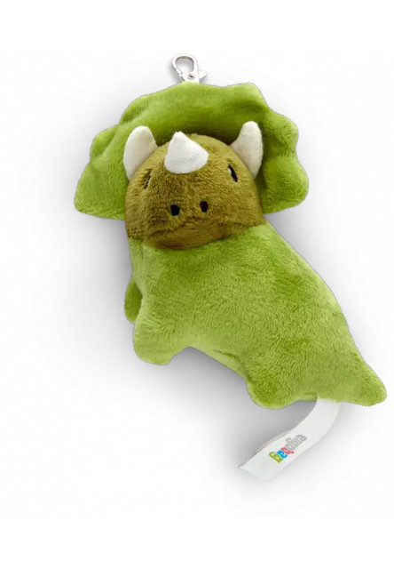Prívesok na batoh Ergobag Hangies - Triceratops