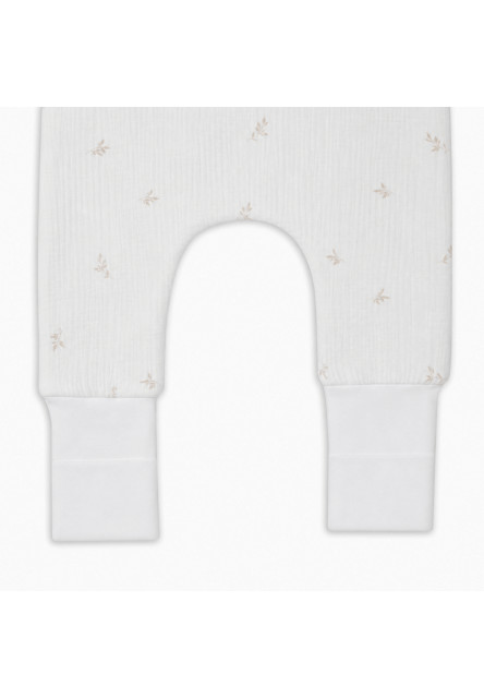 Mušelínový letní spací pytel s nohavicemi vel. M 3-5 let Sleepee Nature krémová