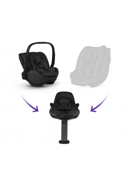 Glide Plus 360 autosedačka Iconic Black + Základňa Plus 360