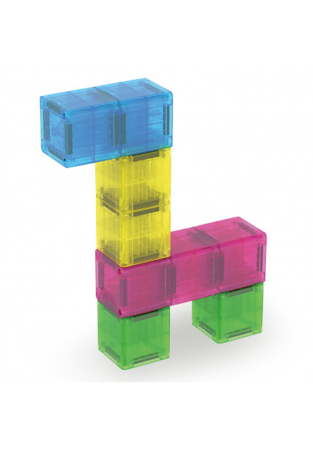 Magnetická stavebnica microMAGS Cubes 9 dielov
