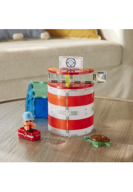 Magnetická stavebnica Lighthouse Rescue 26 dielov