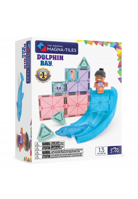 Magnetická stavebnica Dolphin Bay 13 dielov