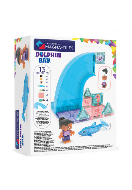 Magnetická stavebnica Dolphin Bay 13 dielov