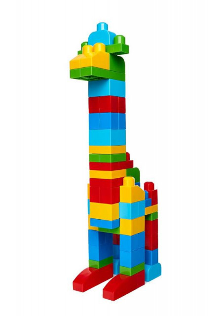 MEGA BLOKS VEĽKÉ VRECE KOCIEK - MODRÉ (80)