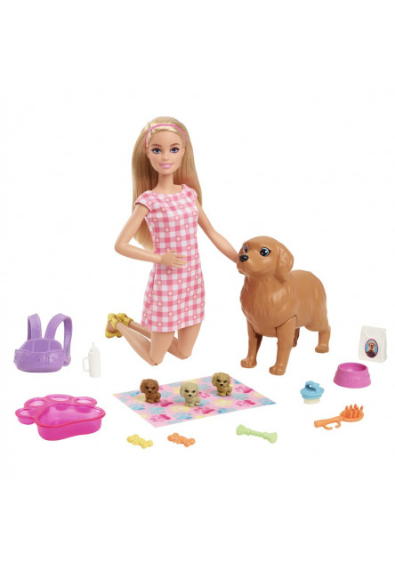 Barbie novonarodené šteniatka 