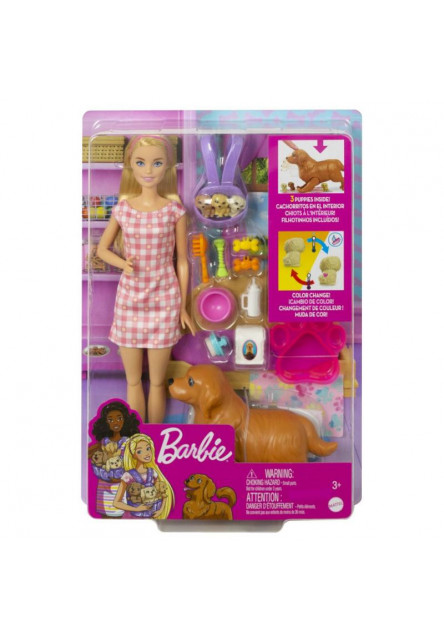 Barbie novonarodené šteniatka 