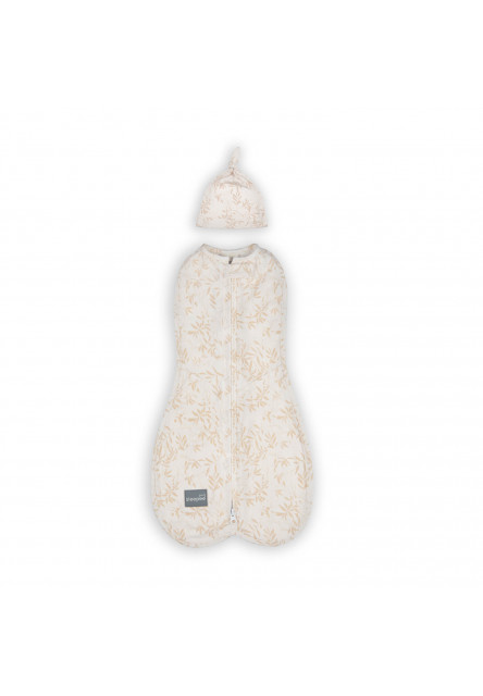 Zavinovačka Sleepee First Step Swaddle s čepičkou zdarma Bamboo