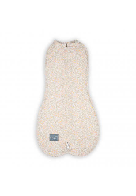 Zavinovačka Sleepee First Step Swaddle s čepičkou zdarma Blossom
