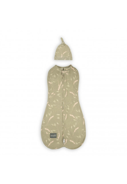 Zavinovačka Sleepee First Step Swaddle s čepičkou zdarma Meadow